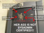 [picture of a cat inside a server cabinet]. Her ass is NOT sysadmin certified!!